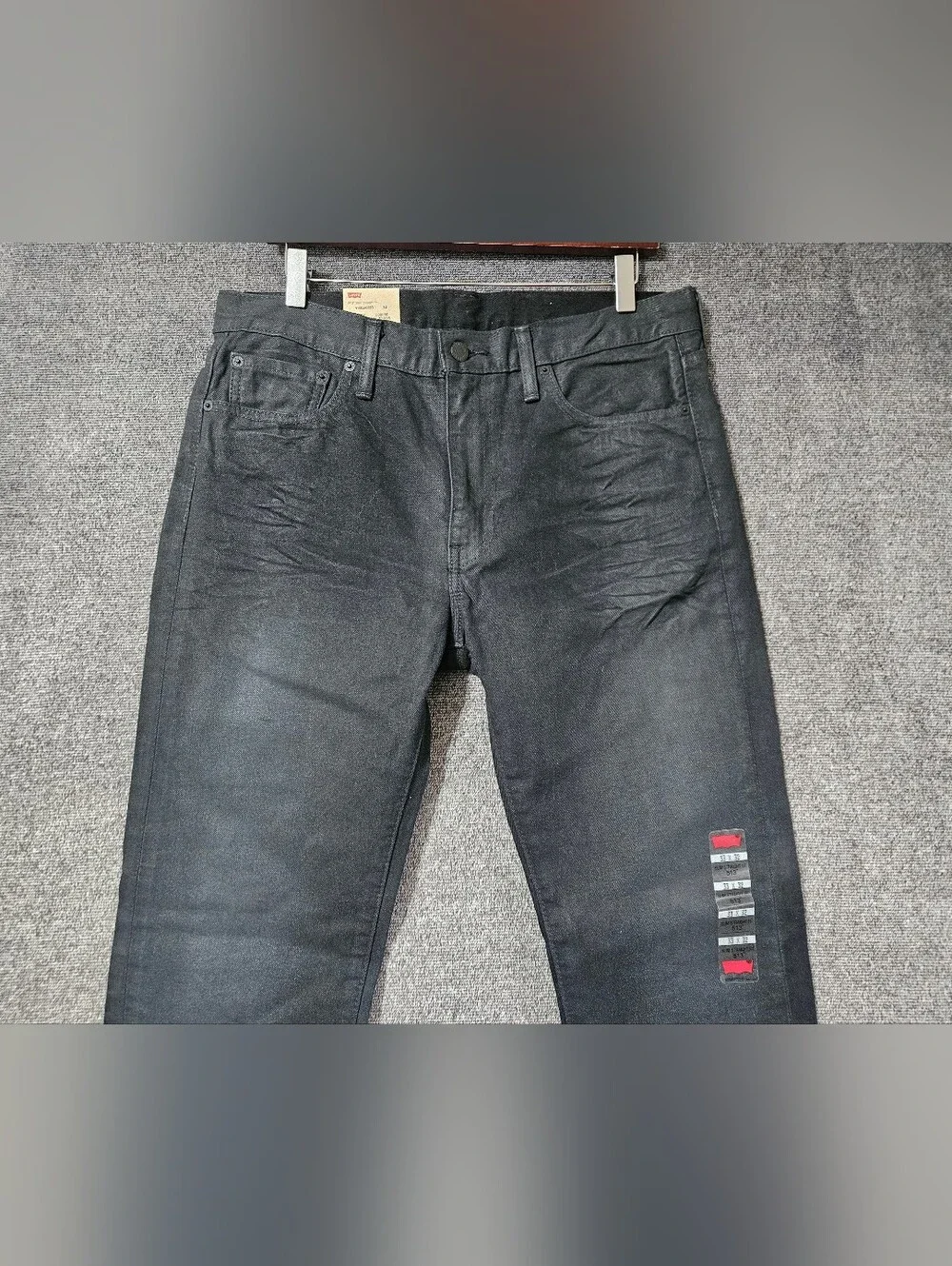NWT Levi's 513 Slim Straight Leg Fit 100% Cotton Size 33W × 32